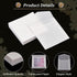 PH PandaHall 50pcs Glassine Envelopes - 4.7x4.7'' White Translucent Paper Envelopes for Weddings & Crafts