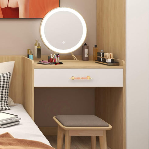 IBOWZ 2 Kitchen Cupboard Handle Pieces Drawer Handle Wood Handles Base Made of Solid Zinc Alloy Cupboard Knobs Cabinet