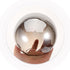 13.00X13.00X13.00CM ABOOFAN Glass Globe Lamp Shade Replacement Ball Lampshade Sphere Shade for Pendant Light Wall