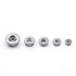10# 32 Serrated Flange Hex Lock Nuts, 304 Stainless Steel 18-8 Anti-Loose Nuts for Machinery, 50 PCS