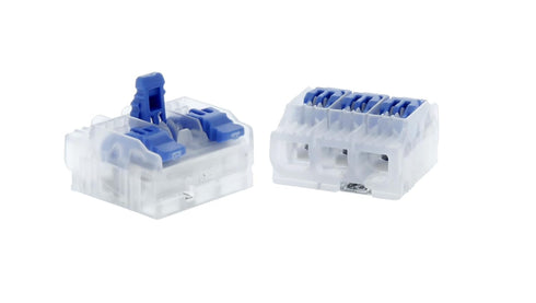 Ideal Electrical 30-01L23 in-Sure Lever Wire Connector 3-Port, 10/Bag
