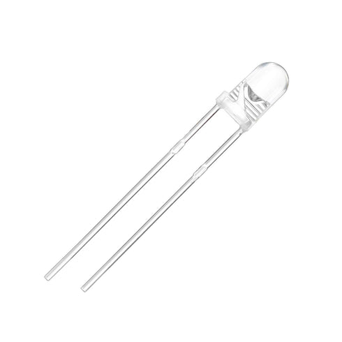 100 3mm 3V 20mA) Bulb CHANZON pcs Purple UV LED Diode Lights (Violet Clear Round Transparent DC Bright Lighting Lamps