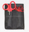 5 Piece RED Paramedic Set with Case - Diagnostic EMT Nursing EMS