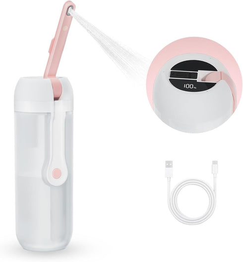 Travel Bidet Portable with Adjustable Spray Modes for Baby,Women-GIMUBABA Rechargeable Electric Handheld