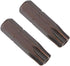 uxcell 2pcs Torx Bits 1/4 Inch Hex Shank Magnetic TT40 Screwdriver Bit Set, 25mm Length S2 Tools