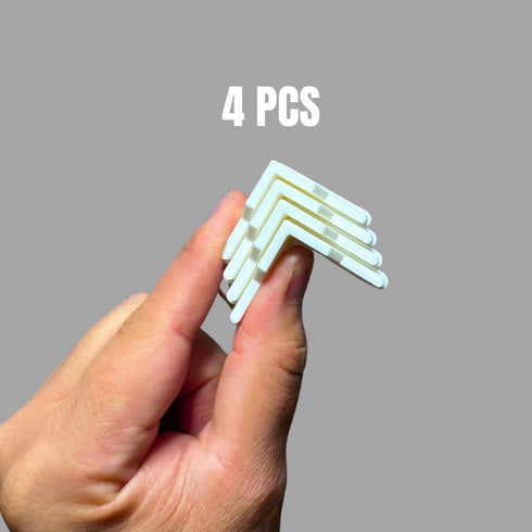 EMALPE (4 Whalen Post Insert Corner Connector for Shelving Costco PCS) (White)