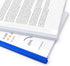 Plastic File Folder 10mm Sliding Bar Report Covers, 10 Pcs, 40 Sheet Capacity for A4 Size Paper