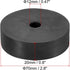 PATIKIL Multi Purpose Rubber Spacer, 4 Pcs Neoprene Round Anti-Vibration Isolation Pads for HVAC Bolts