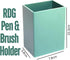 RDG Light Green Plastic Cute Pen Holder | Rectangular Shape Pen Box | Desk Organizer for School, Home, Stationery