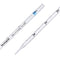Polystyrene Serological Pipettes, 5ml Graduated Plastic Pipette, Individually Wrapped Sterile, Pack of 100