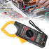 266 Digital Clamp Meter, Handheld Electronic Multimeter for Measuring Voltage, Resistance, Current
