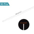 MECCANIXITY ABS Plastic Rod Round Solid Bar 1 mm x 500 mm for DIY Model Material, Architectural Model Making, DIY Sand Table, Pack of 30 Pcs