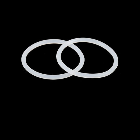 X AUTOHAUX Silicone O-Rings, Pack of 20, 45mm OD 38.8mm ID 3.1mm Width VMQ Seal Gasket for Pipe Repair