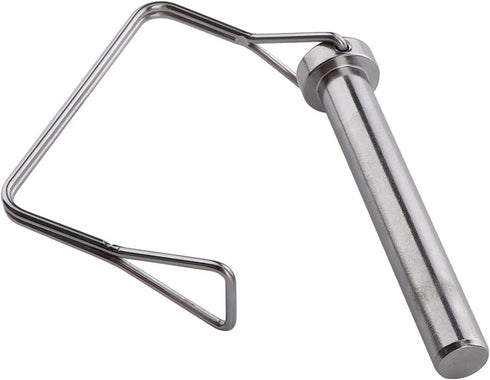 Large Square Safety Coupler Pin - 1/2" x 3-1/2" Heavy Duty Shaft Locking Pin, Marine Grade 316 Stainless Steel