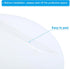 10.5" PATIKIL Lampshade Diffuser, Diameter Round Diffuser for Drum Lampshades Pendants Light, DIY Light Shield, Frosted