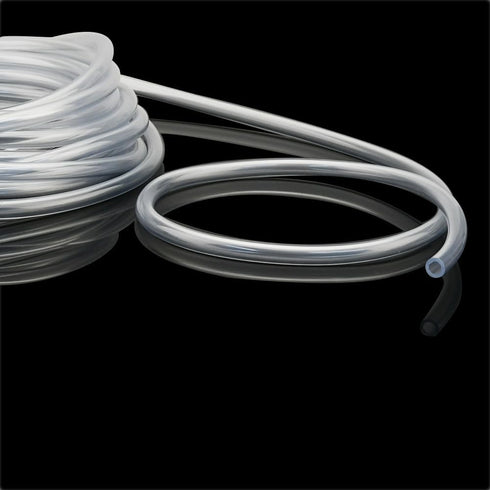 25-Feet Clear Vinyl Tubing, Flexible PVC Food Grade for Home Brewing, Beer Line, Aquaponics (1/4" I.D x 3/8" O.D).