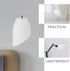 3pcs Luxshiny Horseshoe Lamp Shade Easy to Install Plastic Light Cover for Table and Floor Lamps Warm and Gentle