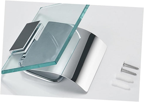Stylish Toilet Paper Holder with Phone Shelf - WOONEKY Towel Storage Solution