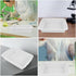 2pcs 9.2"x6.9"x2.7" ULTECHNOVO Deep Plastic Lab Tray, Acid & Alkali Resistant Spill Containment Trays, White Square