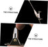 2 Sets Yardwe Home Furniture Straps and Pet Safety Anchors for Preventing Tipping Reliable Furniture Secure Fasteners
