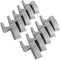 Zerodis 10Pcs Universal Cabinet Cupboard Closet Wardrobe LED Hinge Sensor Light for