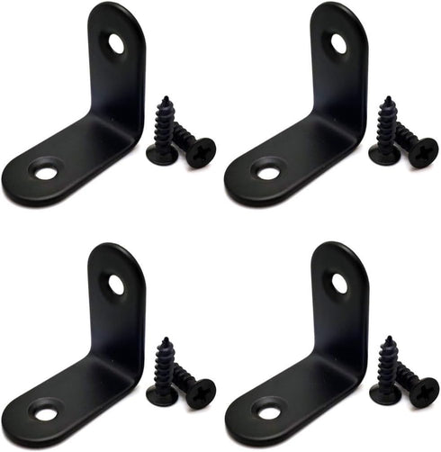 ZHome 303016MM Metal L Shape Corner Brace Wall Shelves Hanging Bracket Joint Right