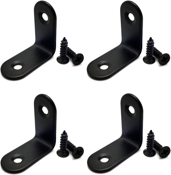 ZHome 303016MM Metal L Shape Corner Brace Wall Shelves Hanging Bracket Joint Right