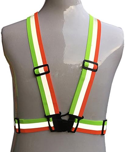 zojo Reflective Vest | Lightweight, Adjustable & Elastic | Safety for Running, Jogging, Cycling