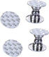 ZjarFwg Magnetic Door Stopper, 2 Pcs Heavy Duty Mini Soft-Catch Wall Mount Door Catch Doorstop