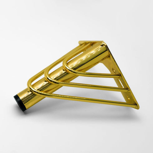 18cm Alipis Metal Furniture Legs Sofa Support Feet, Gold Metal Cabinet Legs for Coffee Table, Tv Stand, and Sofa