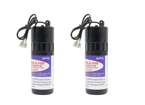 spp6 Hard Start Capacitor for Air Conditioners, 500 Super Boost Kit Relay - Replaces TJ90HS6, 115V-288VAC