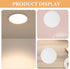 4pcs 5" (5.27Inch) Ceiling Light Diffuser Shades, Plastic Round Spotlight Diffuser Anti-Glare Downlight Covers Eye