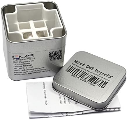 CMS 1.26" N42 Magnetics Neodymium Sphere Magnet - Super Strong Rare Earth Ball Magnet, Large High-Powered Shining