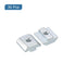 uxcell 30pcs Nickel Plated Carbon Steel T Nuts, M5 Hammer Head Fastener for 4040 Series Aluminum Extrusion Profile,