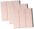 Ciieeo 3pcs Pink Felt Board Tiles, Colored Felt Notes Board Tiles, Memo Wall Bulletin Boards, Three-Dimensional Photo