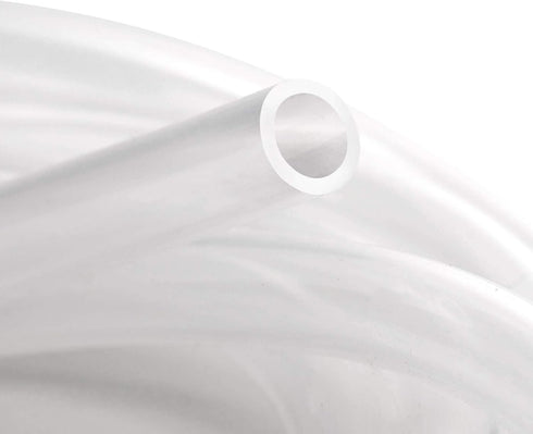 High Temp Silicone Tubing Hose - Food Grade Flexible Pure Silicone Tube for Home Brewing (3/8" ID x 1/2" OD, 3 Feet)