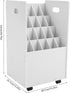 lxrnqcey 20-Slot Blueprint Organizer, Roll File Storage Holder, Construction Plan Holders, Blueprint Storage