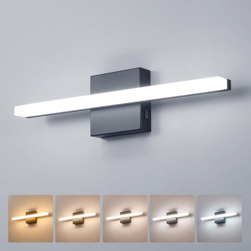 Combuh Modern Bathroom Light Fixtures Above Mirror Small Vanity Lighting Bar 16Inch,