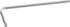 2PCS T25 Long Tamper Proof Torx Hex Key Bit Wrench, Extra Long Arm Security Bit Torque Repair Tool