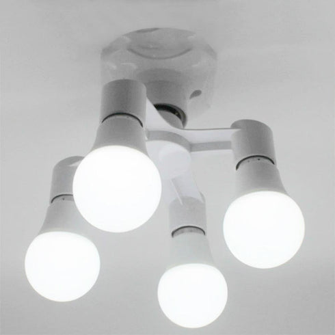 Kanlim 3 1/4 1/5 1 E27 E27 Bulb 5E27) In In In To Base Socket Splitter LED Light Lamp Holder Smart Lighting Accessories