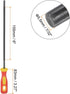 3pcs Chainsaw File - 7/32" High Carbon Hardened Steel Round Rasp with Plastic Handle for Chain Saw Polishing