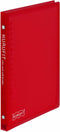 Maruman F091-01 Loose Leaf Binder, A5, Kuru Fit, 20 Holes, Red