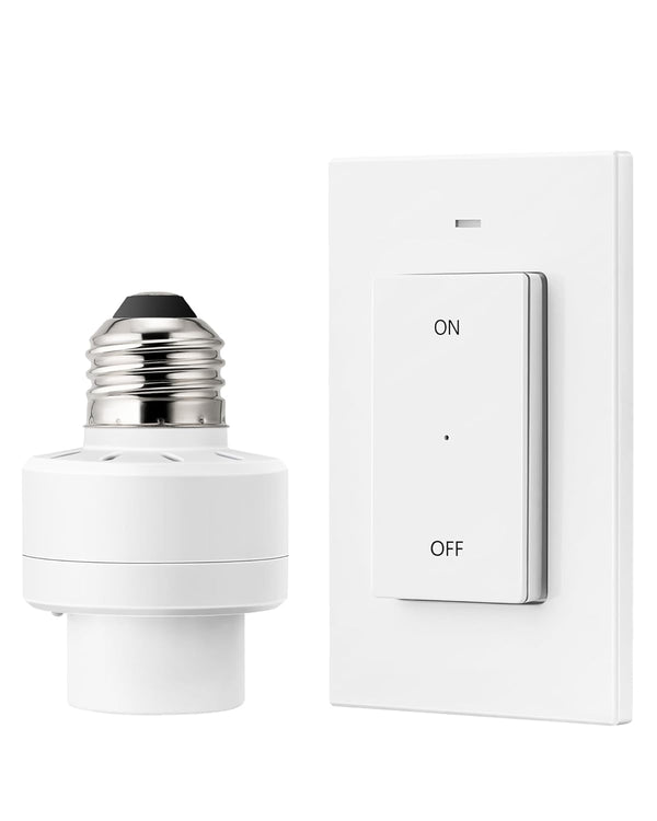 DEWENWILS Remote Control Light Socket, Wireless Light Switch for Pull Chain Light
