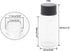 50pcs Clear Glass Vials with Black Screw Caps, 10ml Empty Vials Bottles for Essential Oil by Kesell