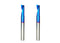 2PCS 1/4inch Shank O-Flute Upcut Solid Carbide CNC End Mill - 1/4 inch Cutting Diameter Router Bit