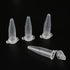 500 Pcs 1.5ml Microcentrifuge Tubes with Snap Cap, Sterilized Clear Plastic Small Vials