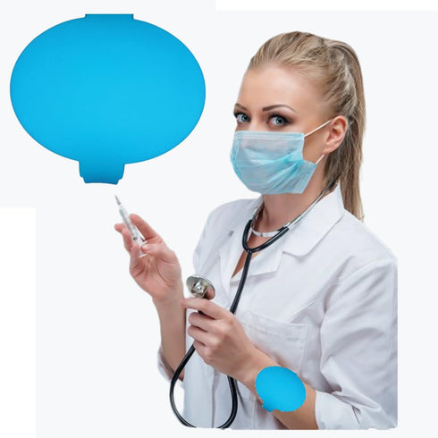 ytylbh 1Pcs Nurse Must Haves for Work Erasable Wrist Strap Reusable Patient Wrist Strap Silicone Memo Wrist Strap