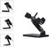 ORTREE Use,Black,Pack 1 Universal Plastic Scanner Holder,Adjustable Barcode Scanner Stand for Office and Retail Desk