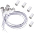 Magnetic Door Switch RC-33 NC, Recessed Wired Security Window Door Contact Sensor Alarm, White (5 Sets)
