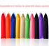 Plastic Document File Folder, A4 Size Expandable Poly Envelopes, Waterproof Transparent File Pouch with Snap Closure &